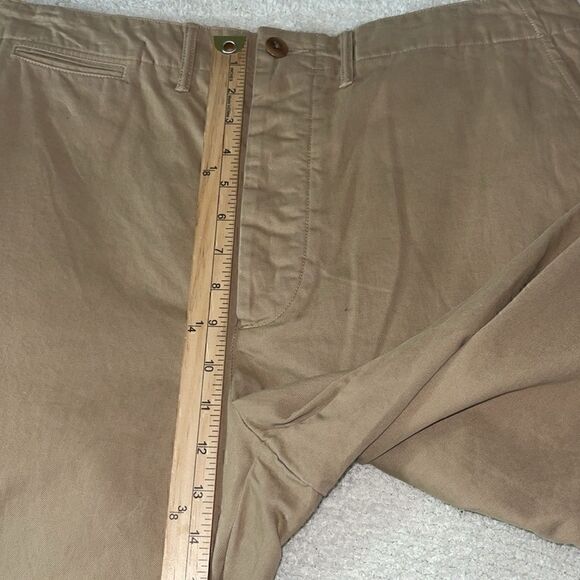 ReDone Pants womens size 31 washed khaki Y2K 90s wide leg cotton High rise New - Picture 8 of 13